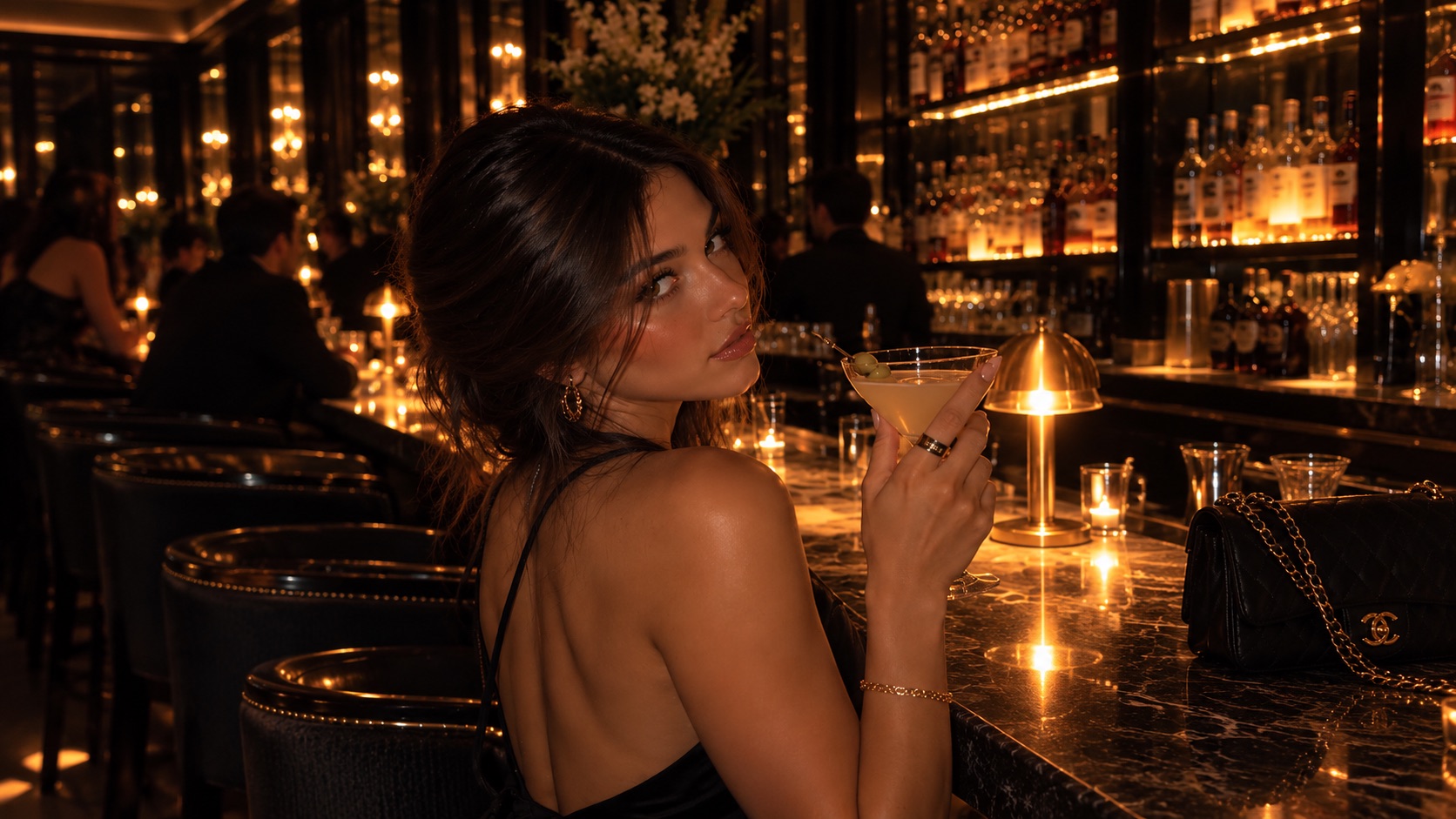 V3LA campaign photo, evening scene
